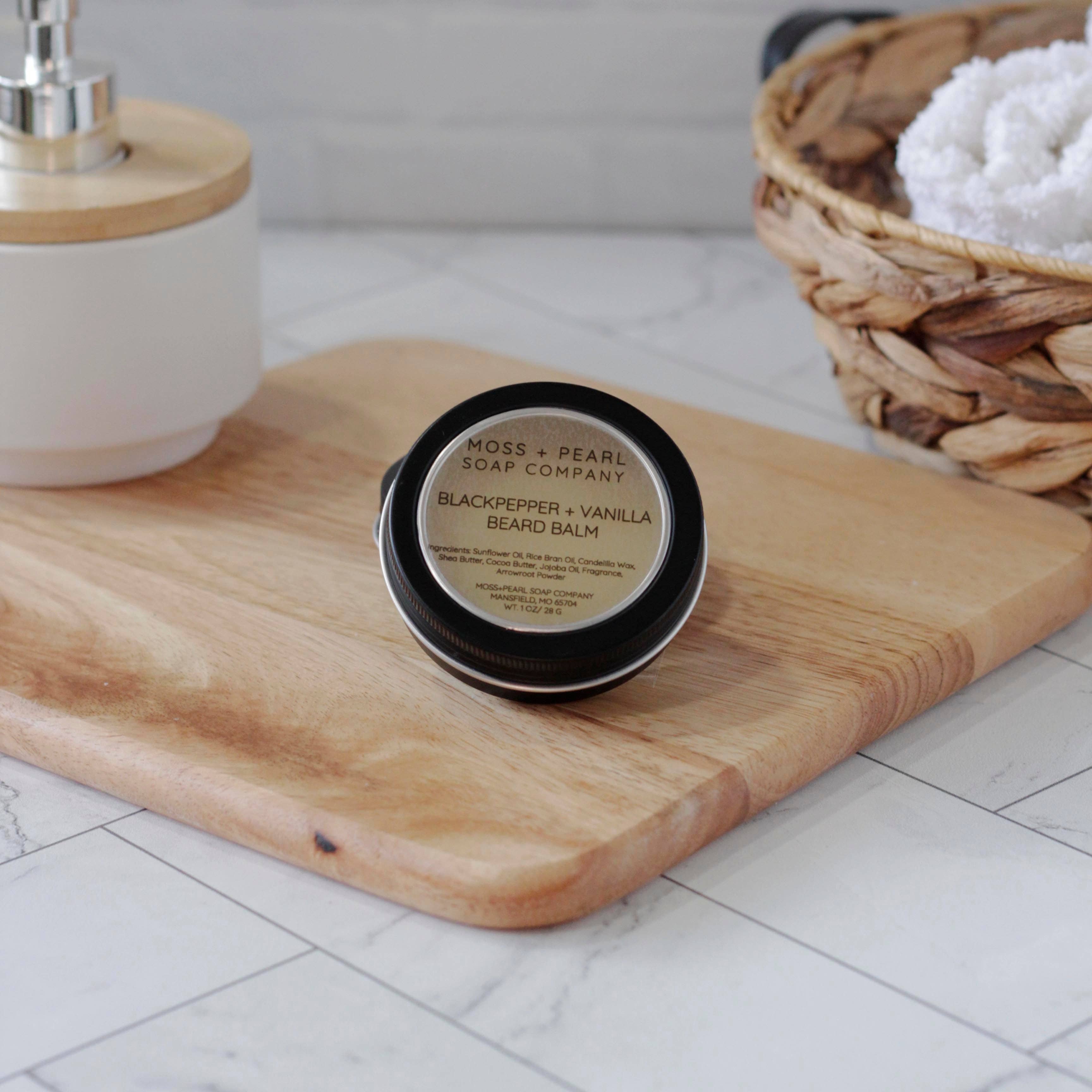 BLACKPEPPER + VANILLA BEARD BALM