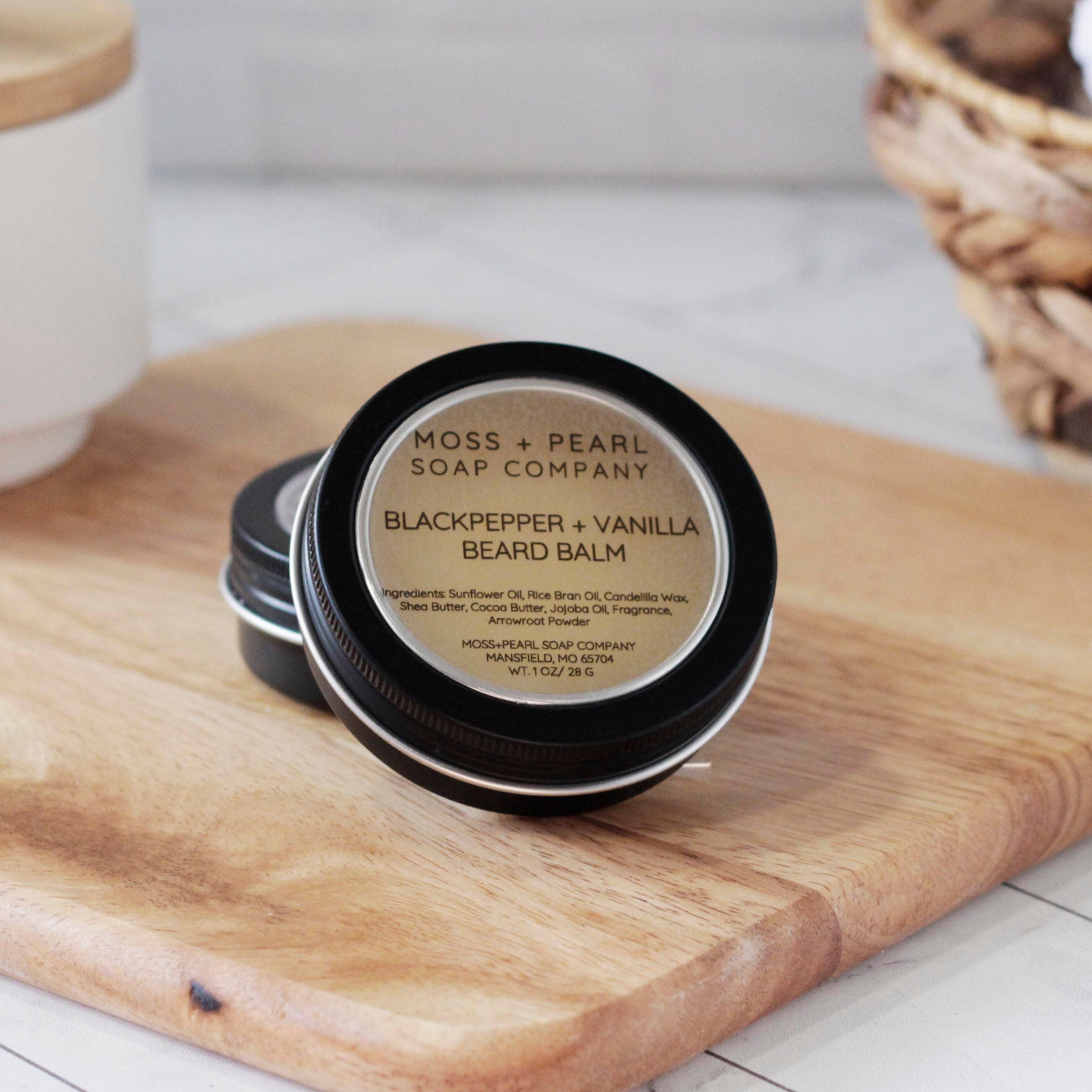 BLACKPEPPER + VANILLA BEARD BALM