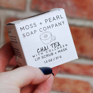 LIP SCRUB + MASK: Chai Tea + Collagen