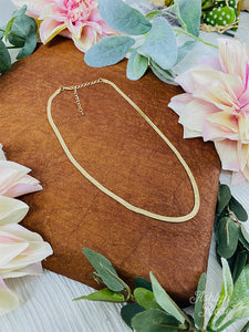 Layered On Gold Chocker Necklace