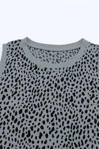 Printed Round Neck Tank